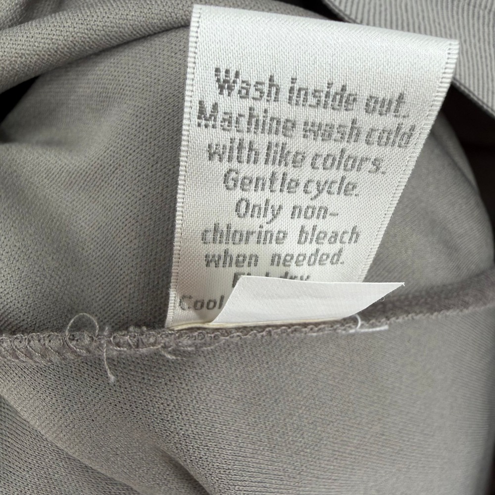 LC Lauren Conrad Metallic Tulle Skirt Silver Gunmetal Pleated Shimmer Med Luxe - Picture 7 of 7